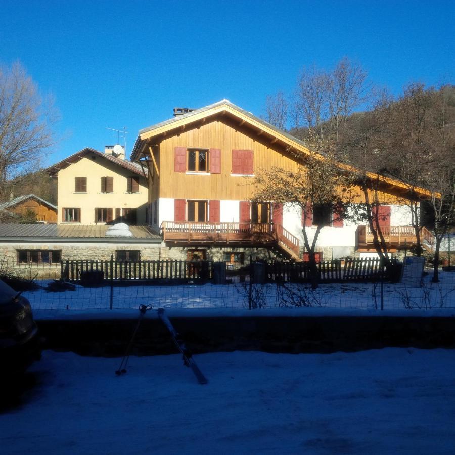appartement en duplex dans un chalet typique Valloire Extérieur photo