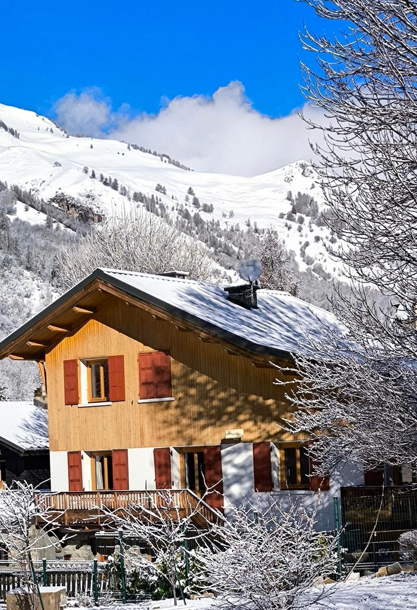 appartement en duplex dans un chalet typique Valloire Extérieur photo